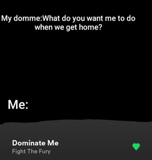 Its a good song tho,metalhead Dommes/Subs give a listen to it