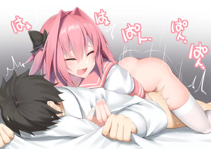 Just because Astolfo is cute doesn't mean he won't top you! (Kitajima Yuuki)