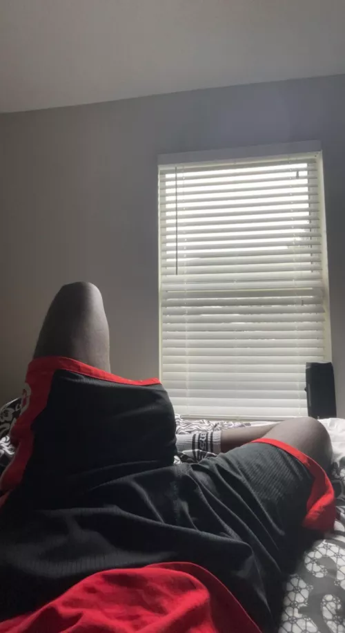 just trying to lay in bed…