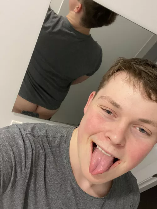 Like hanging around without pants 18