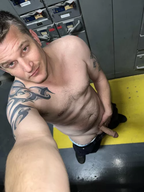 Little horny at work