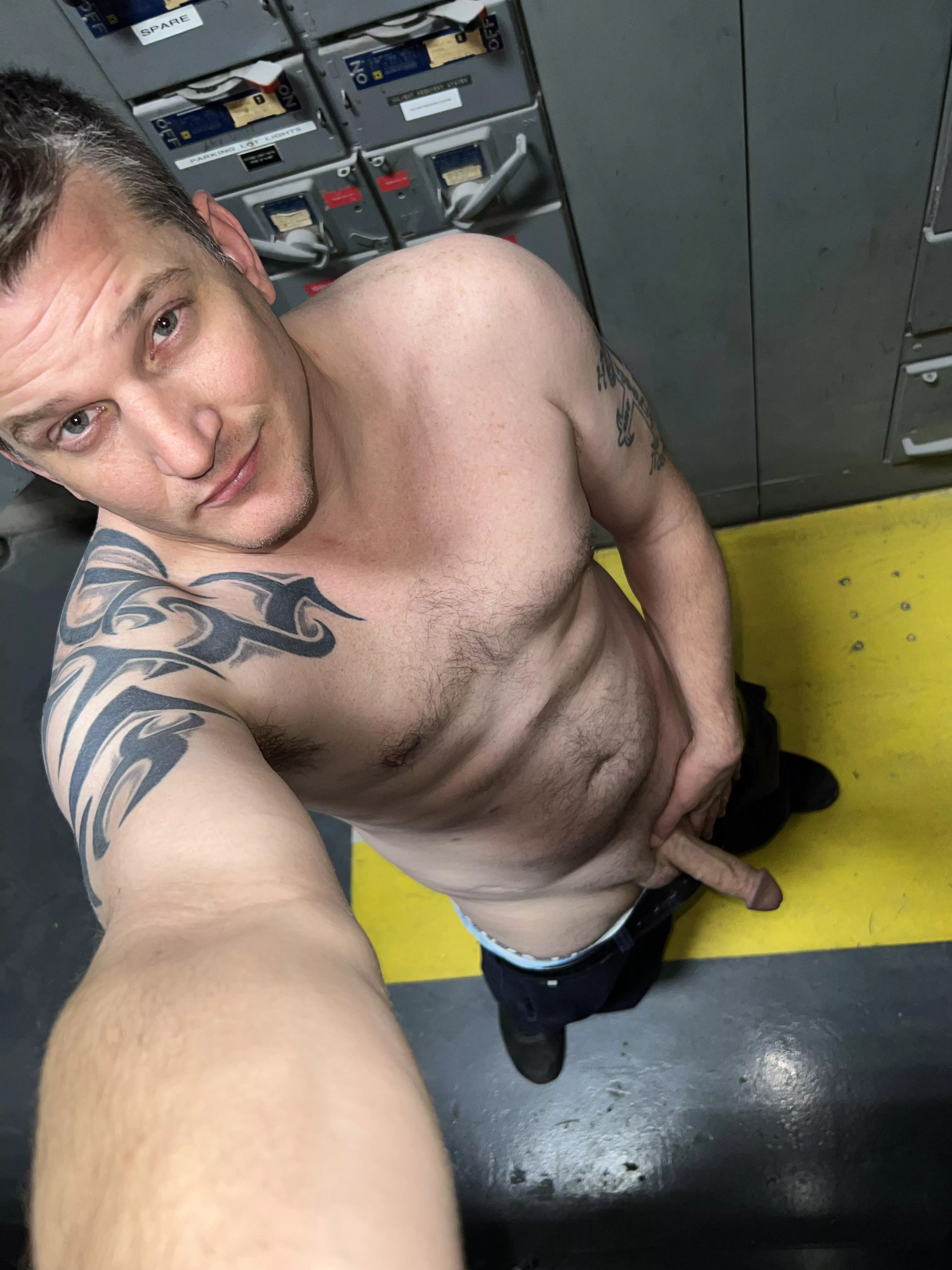 Little horny at work