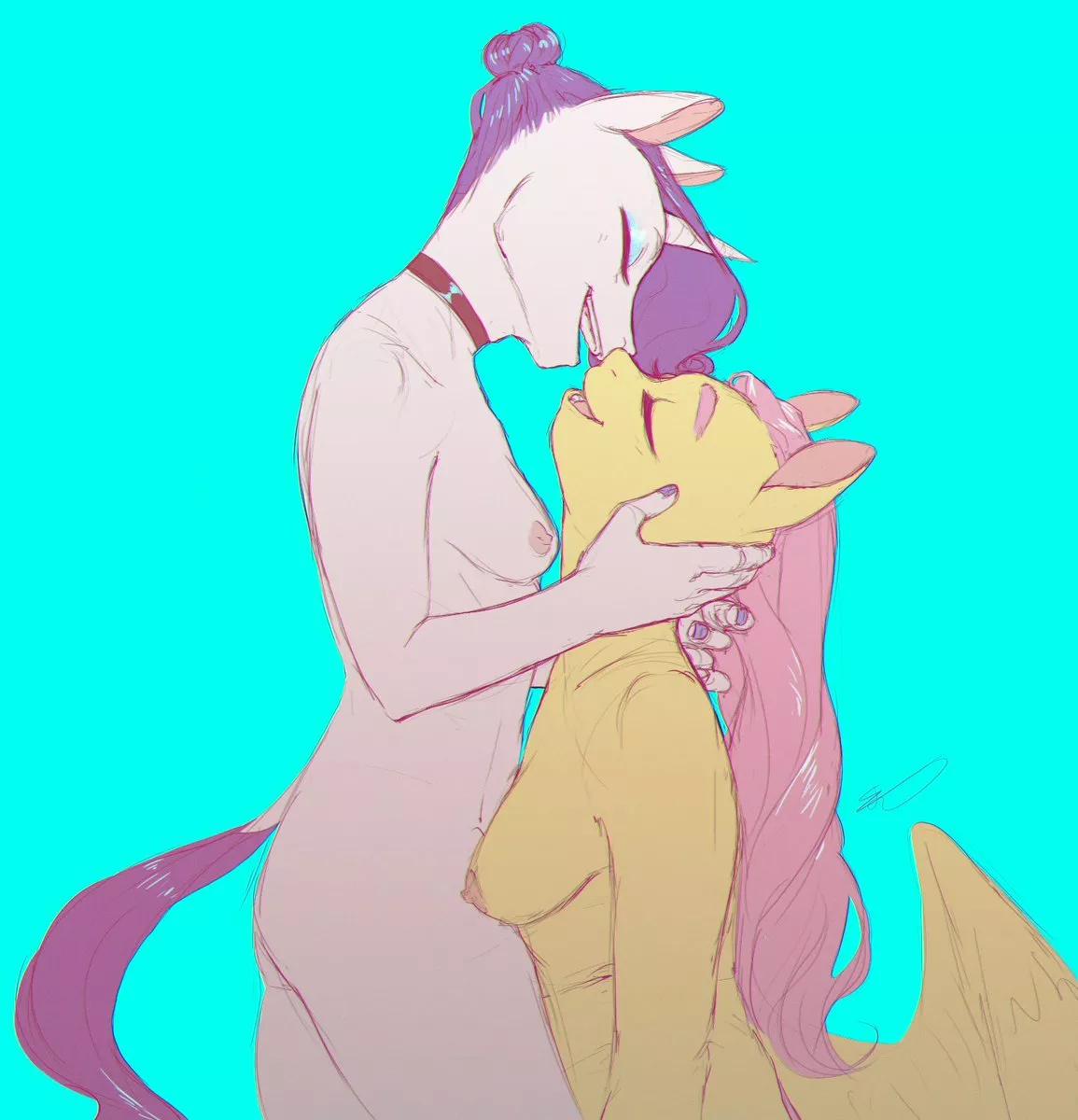 Love and affection [FF] (art by voyager)