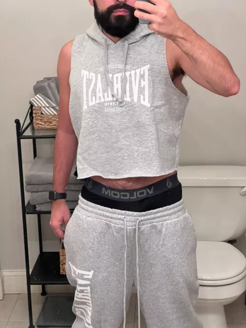 (M) ready for my workout