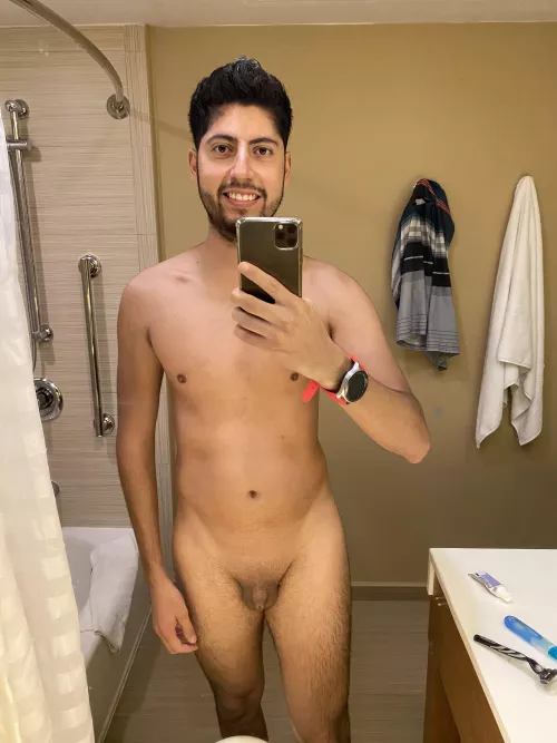 M26 179cm 65kg A photo before shower