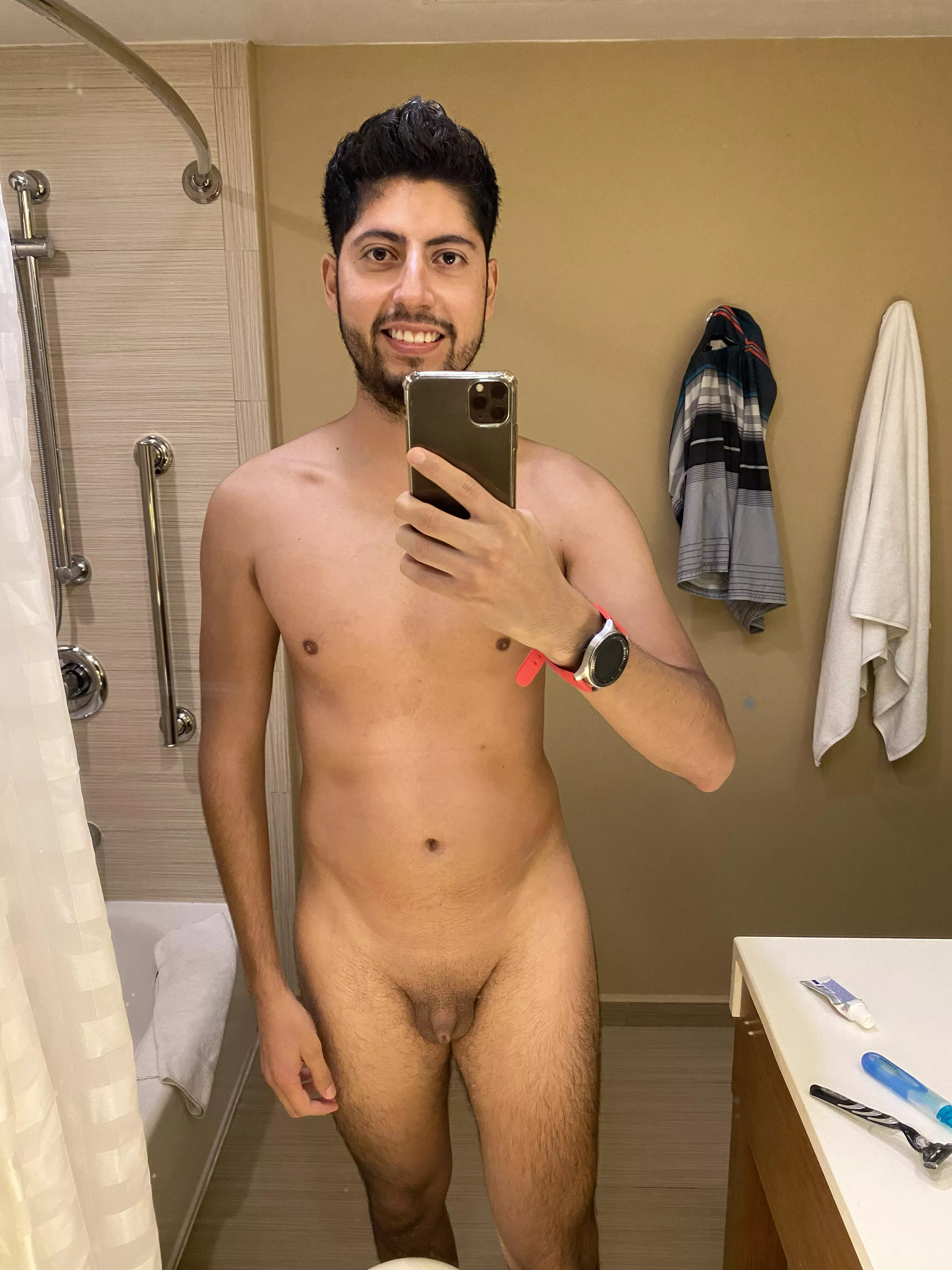 M26 179cm 65kg A photo before shower