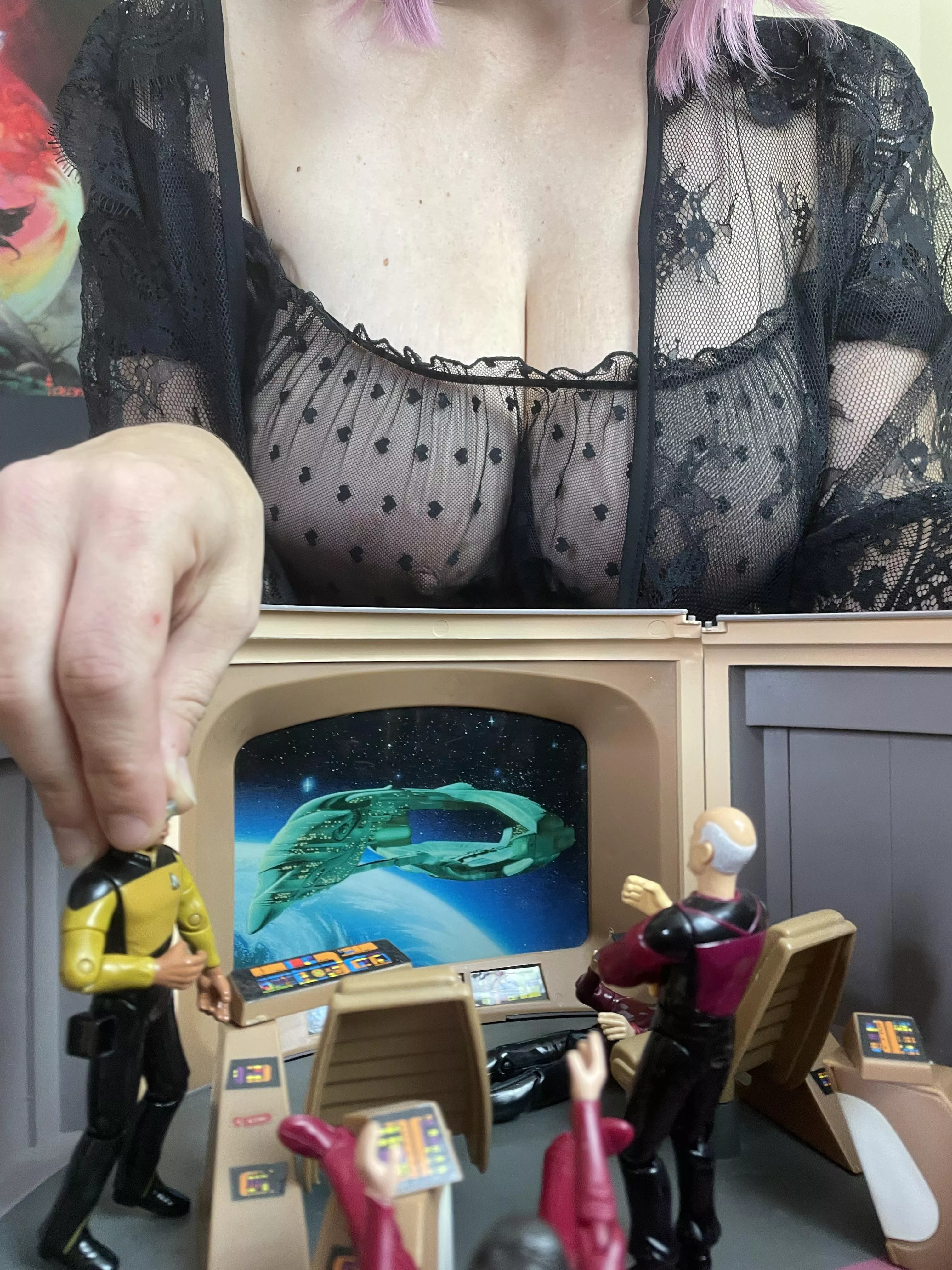 Mature Moms can still like action figures. Uh huh! Is so!