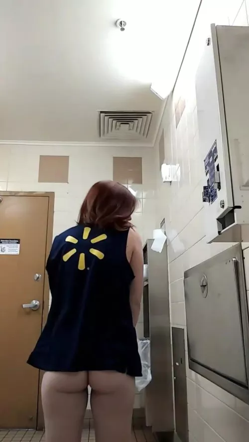 Modeling my work clothes.