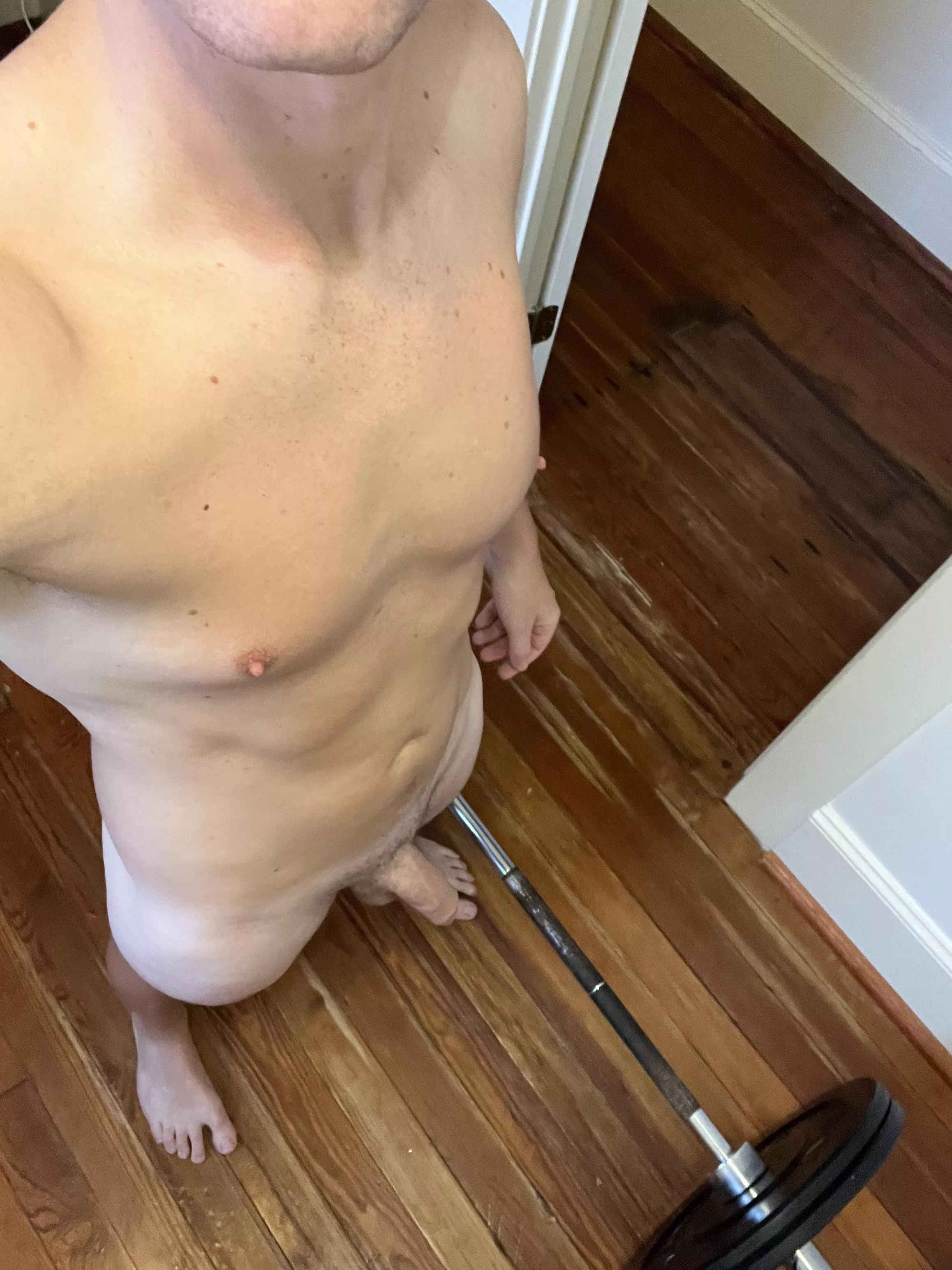 Morning workout was a success! Stay nude! Stay free!