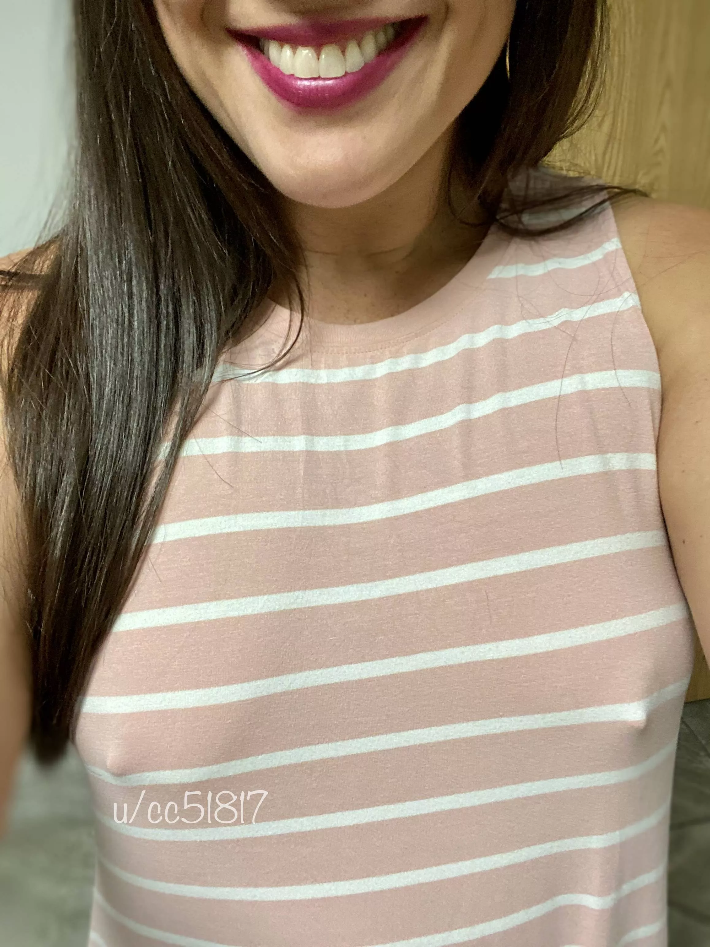 My nipples get hard when I think of you