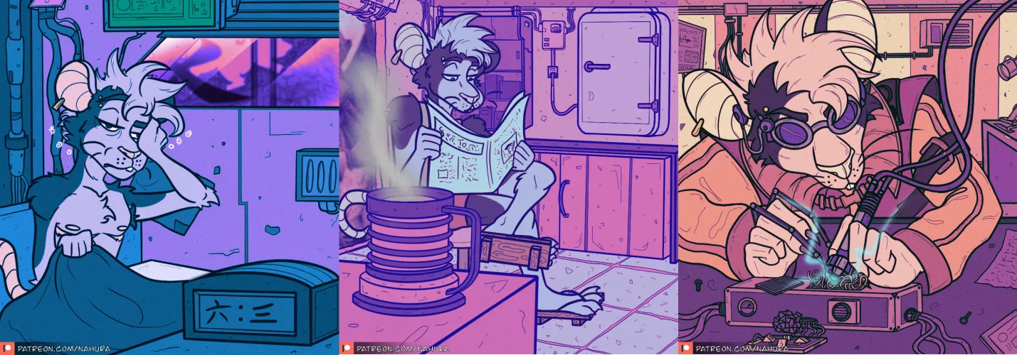 Nashi's Morning Routine (Nahura)