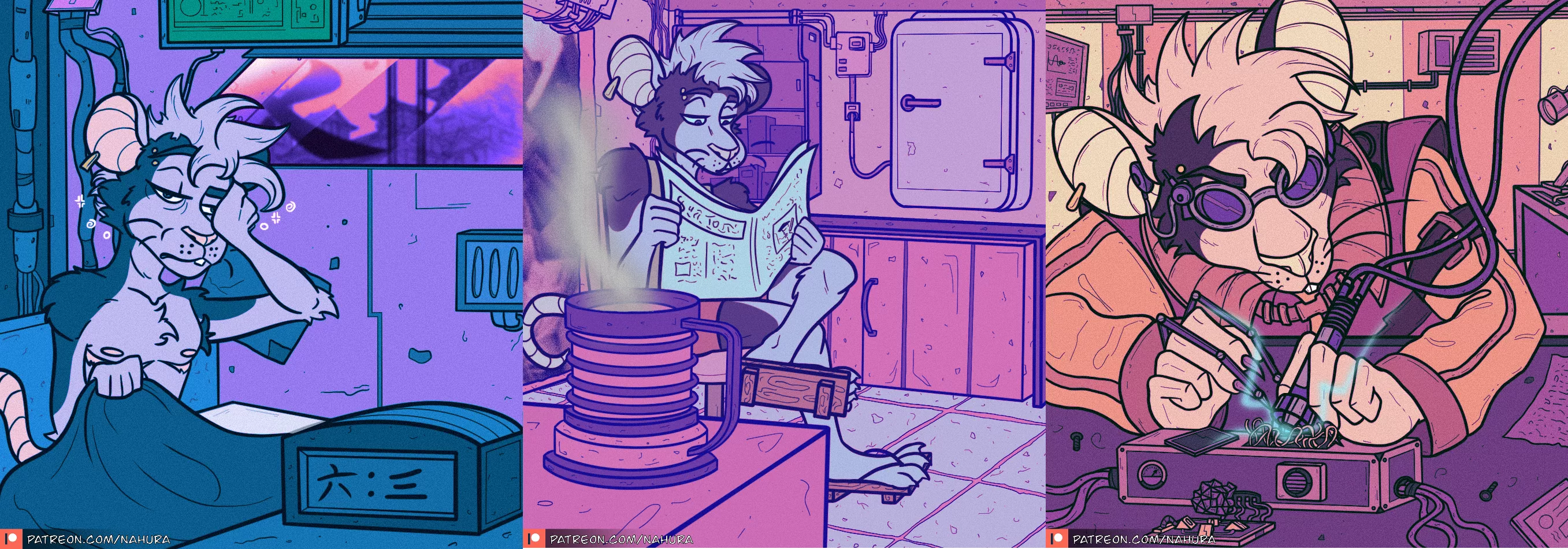 Nashi's Morning Routine (Nahura)