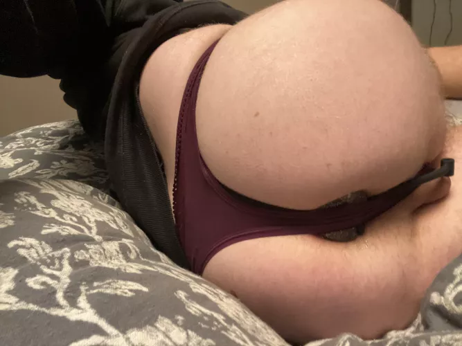 Nothing better than falling asleep in a nice pair of panties