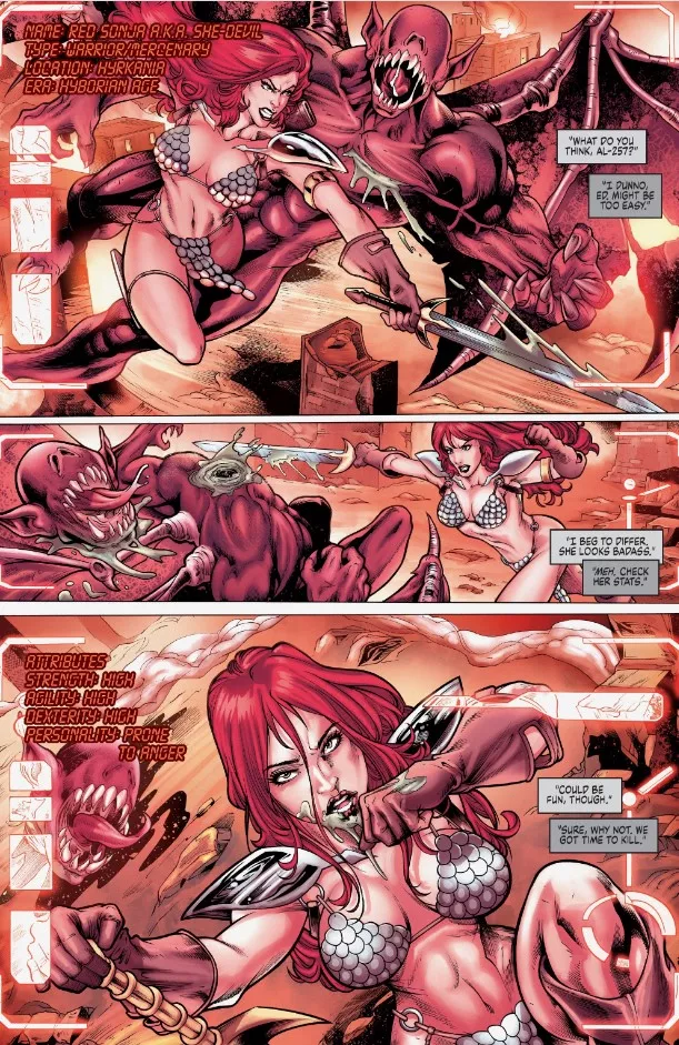 Observing Sonja [Red Sonja: 1982]