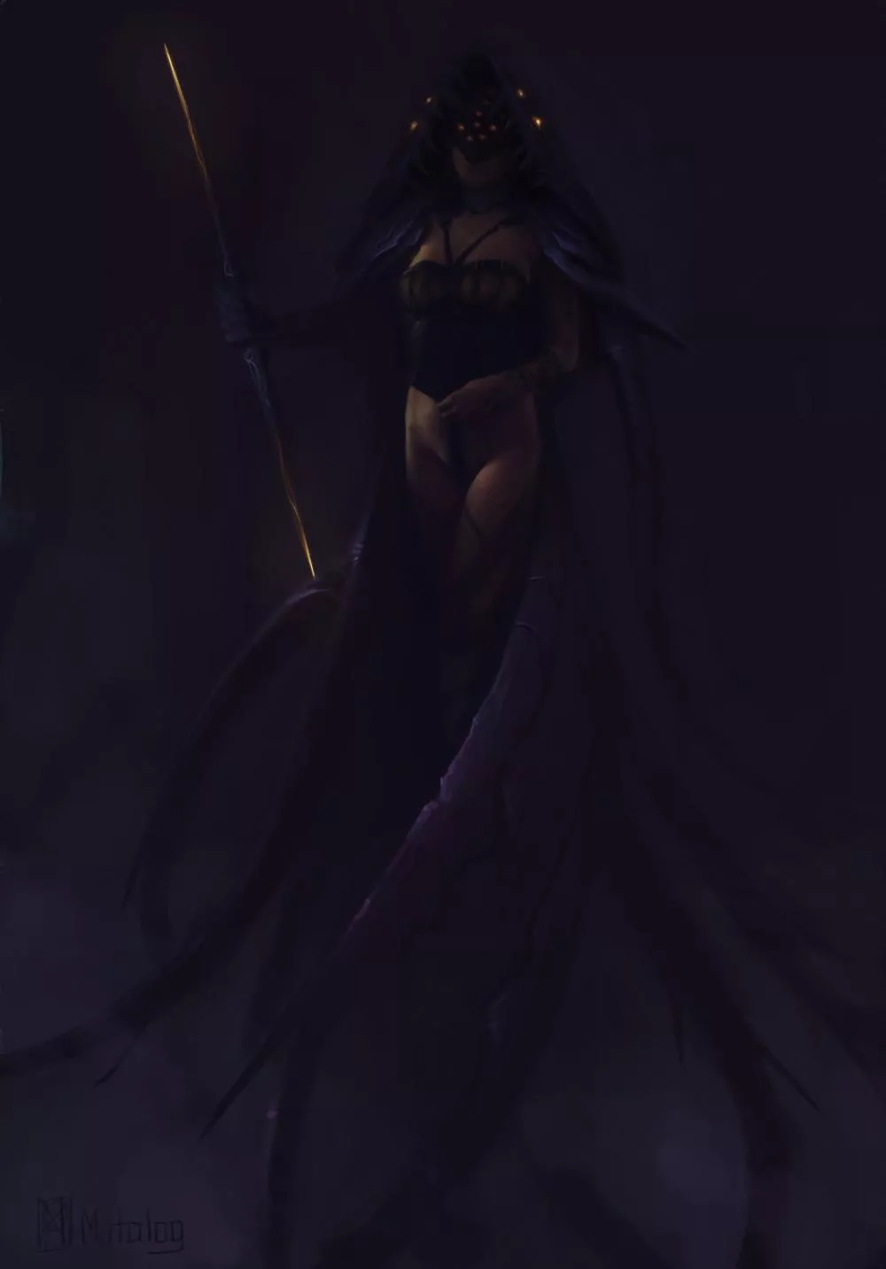 [OC] Mage with mimic armour