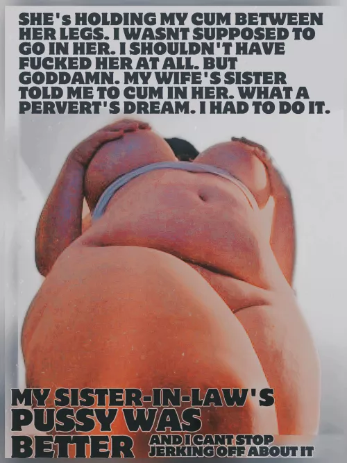 Oops I fucked my wife’s sister (raw)