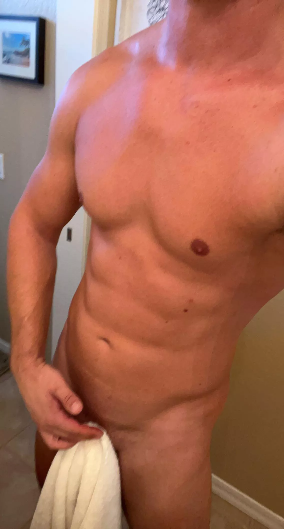 Post workout, who wants me to drop the towel? [M]