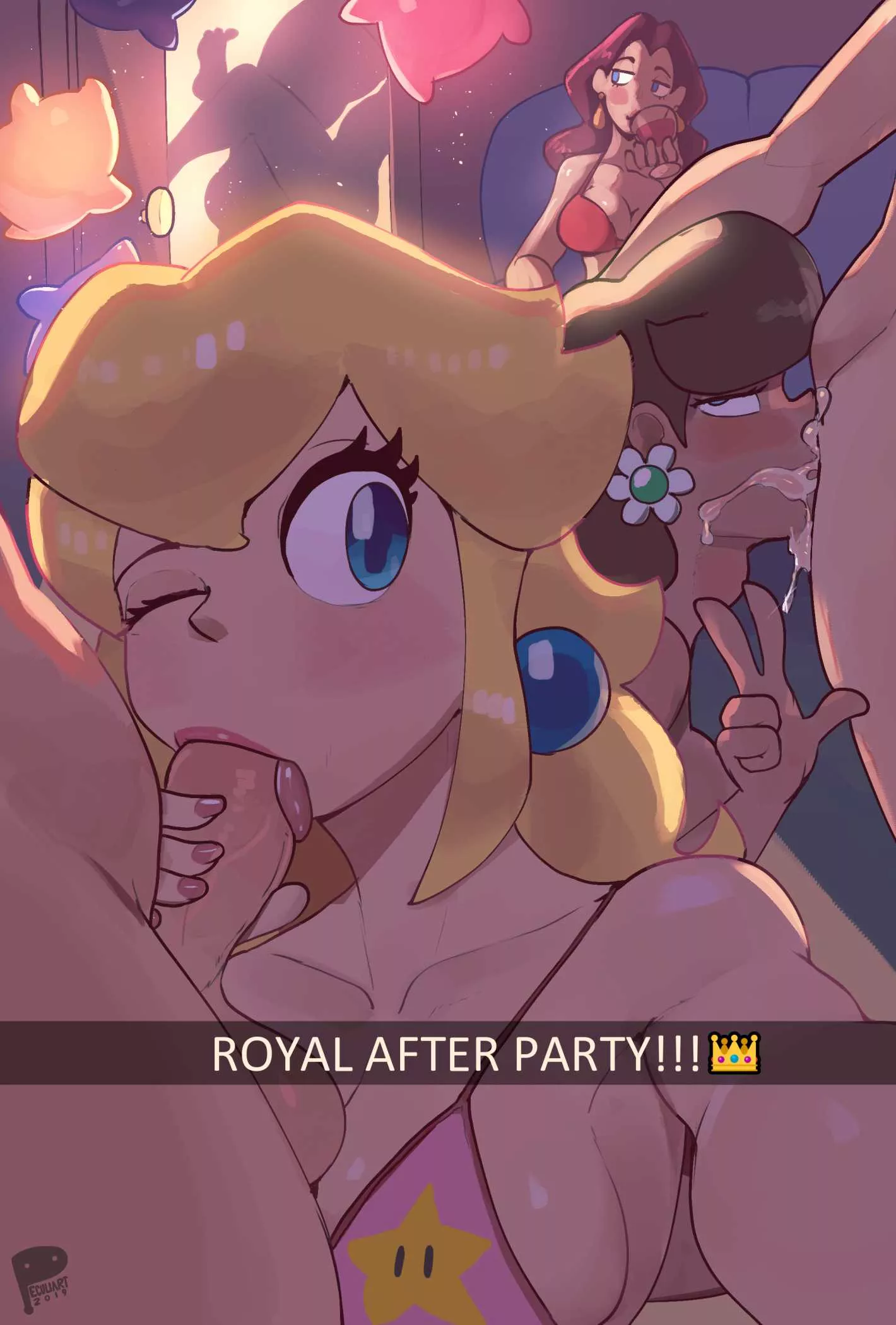 Royal after party orgy