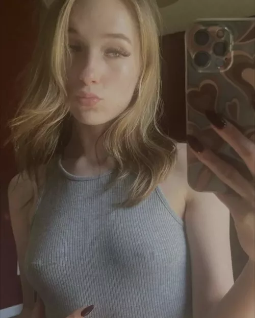 She enjoys teasing in public