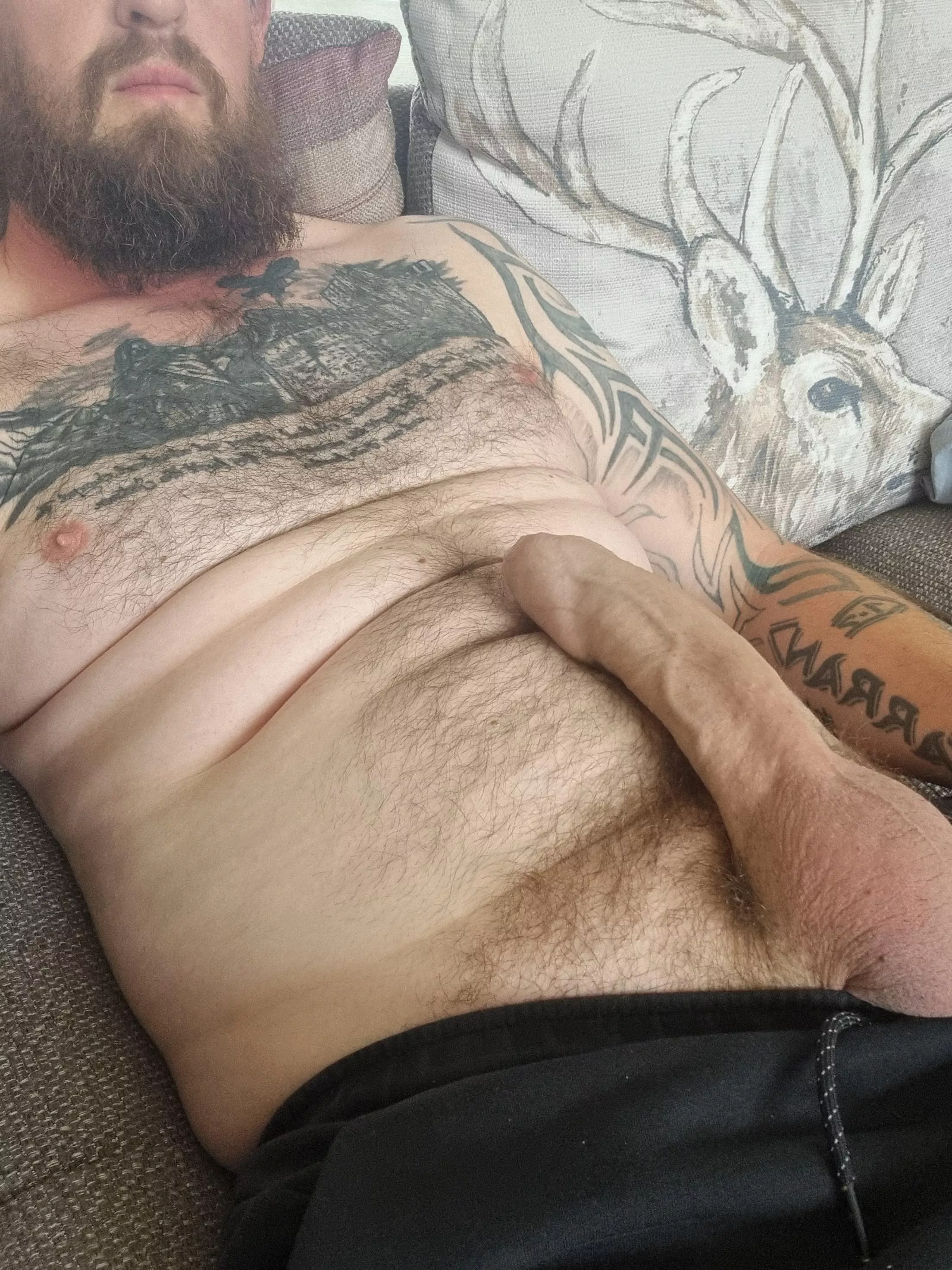 sitting about bored and horny
