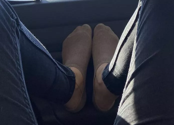 Small socks on small feet