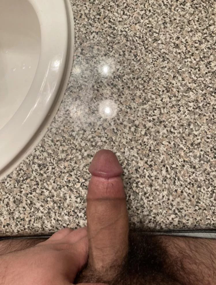 So stiff from edging who wants to swallow my dick