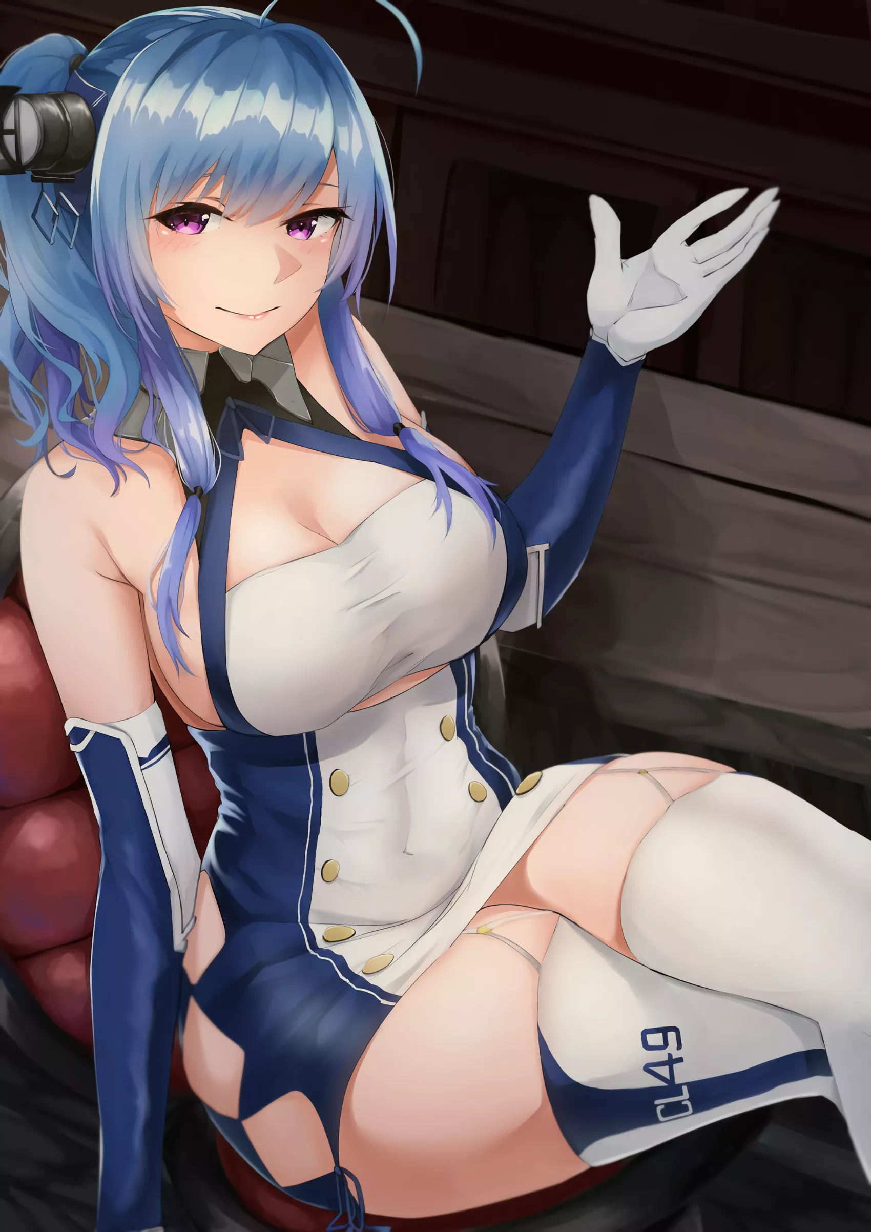 St. Louis pleasurable thighs for the Commander (SheepSB22) [Azur Lane]