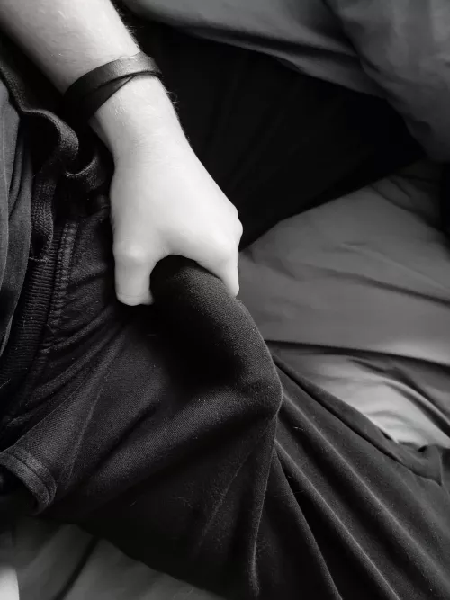 sweatpants leave little to the imagination