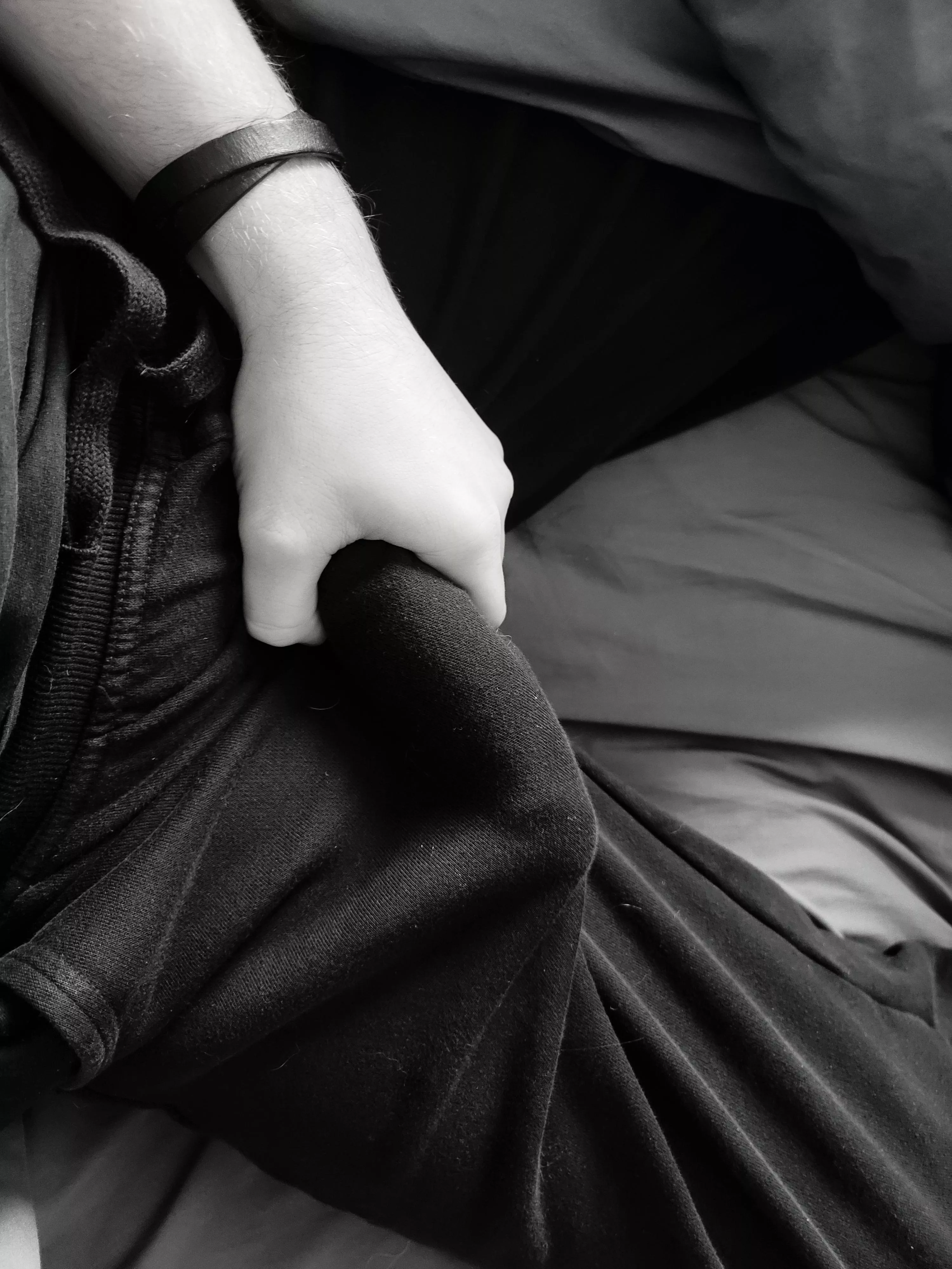 sweatpants leave little to the imagination