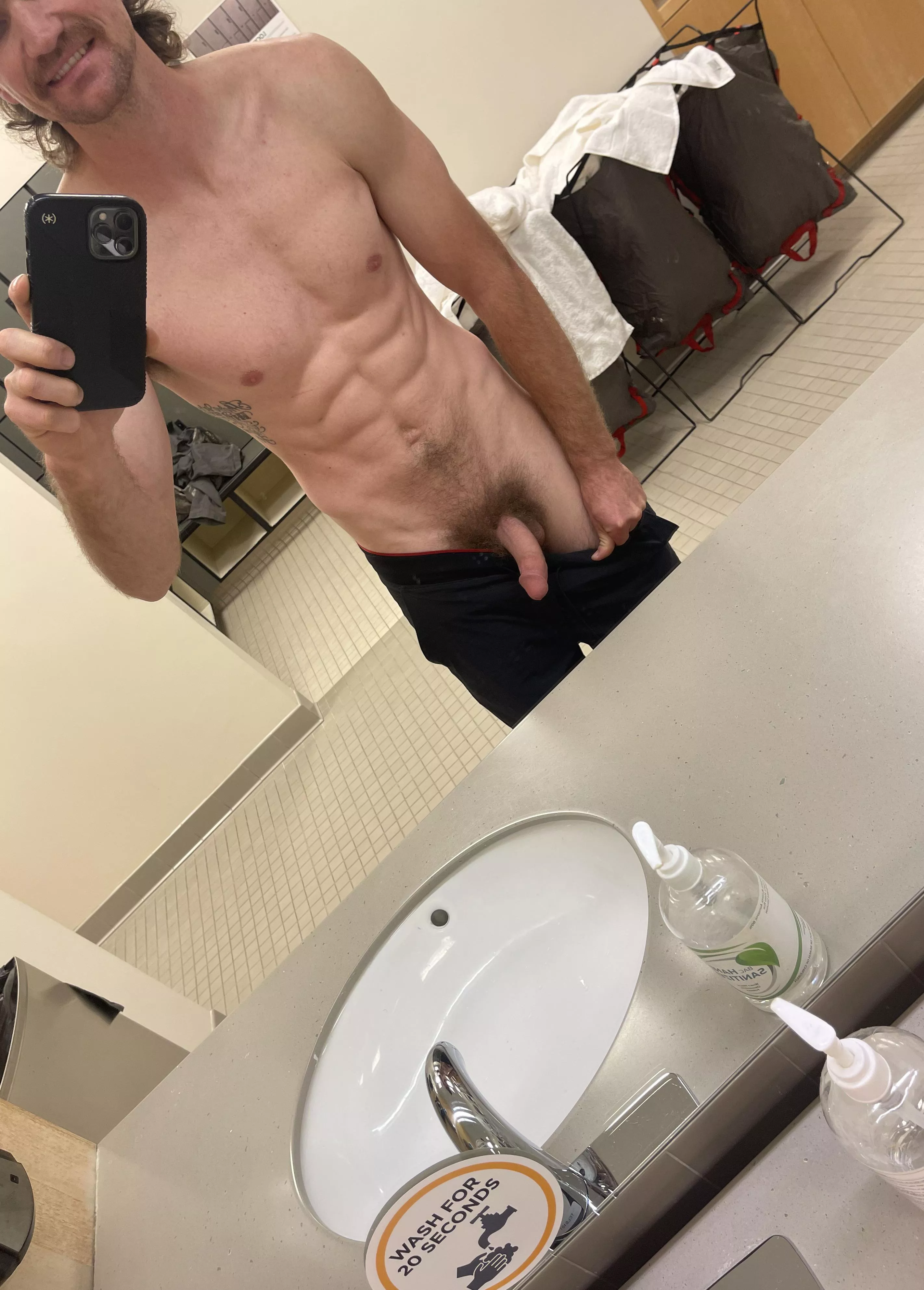 There’s room for 2 in the shower!!