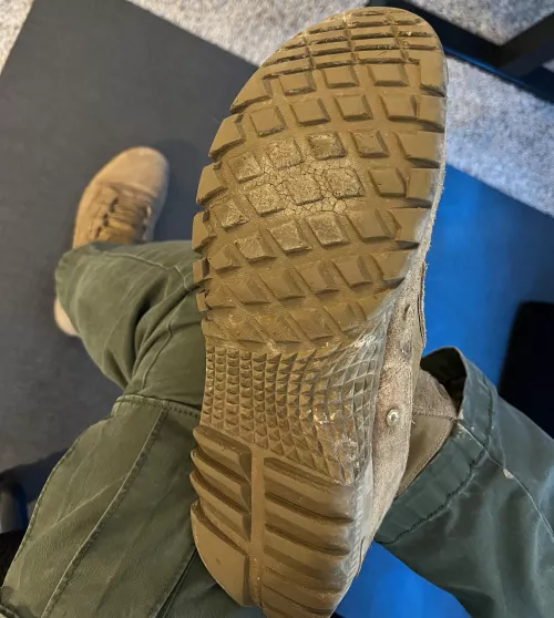 What the heck happened to my boots?