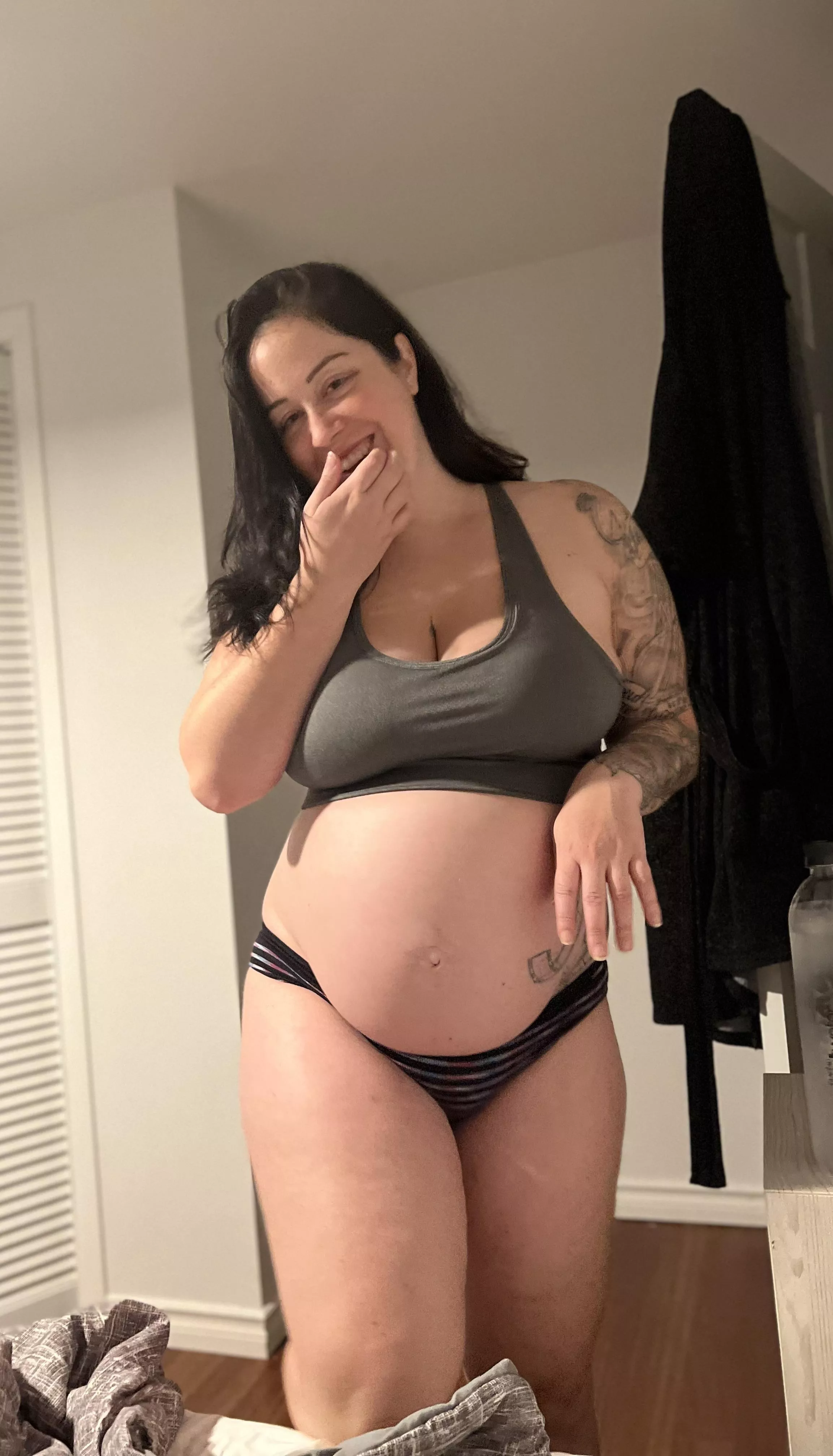 When I was pregnant 🥹