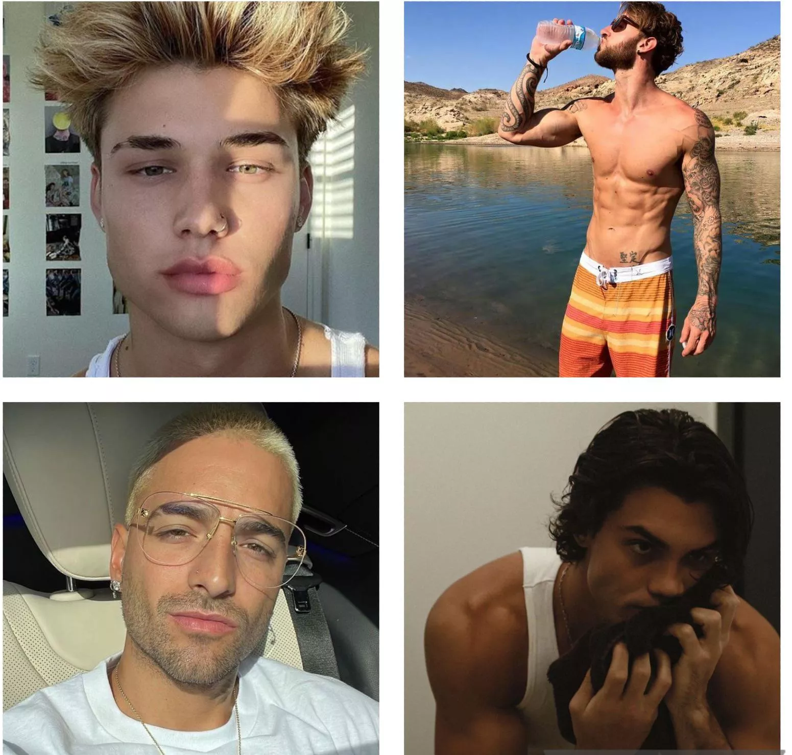 Who’s hotter? Brady, Travis, Maluma, Grayson?