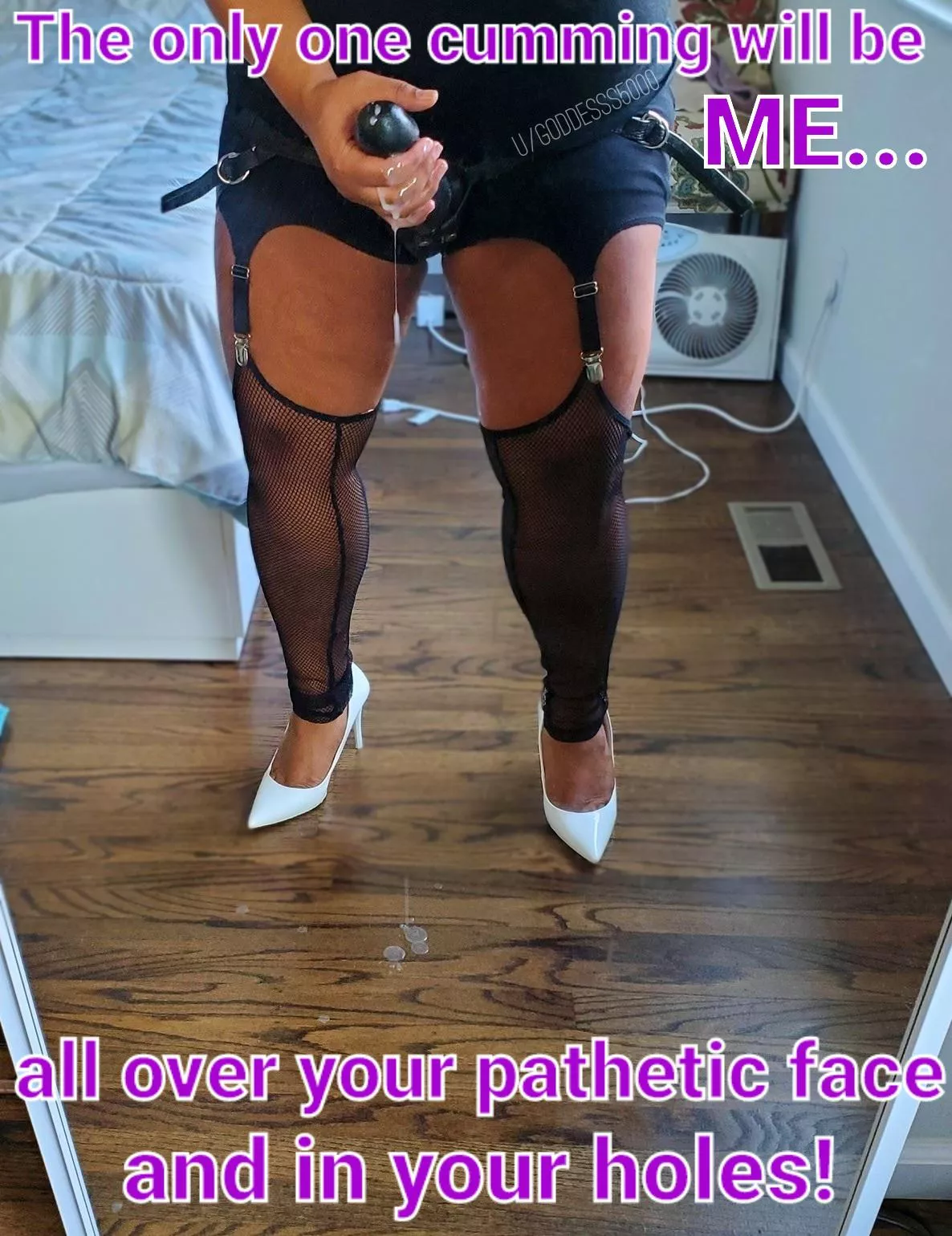 You need a cumming strapon in your life!