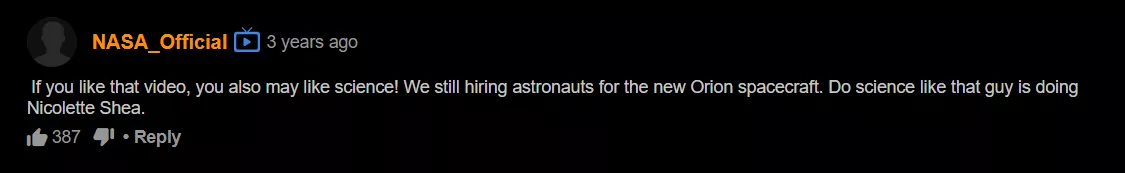 Become an astronaut now