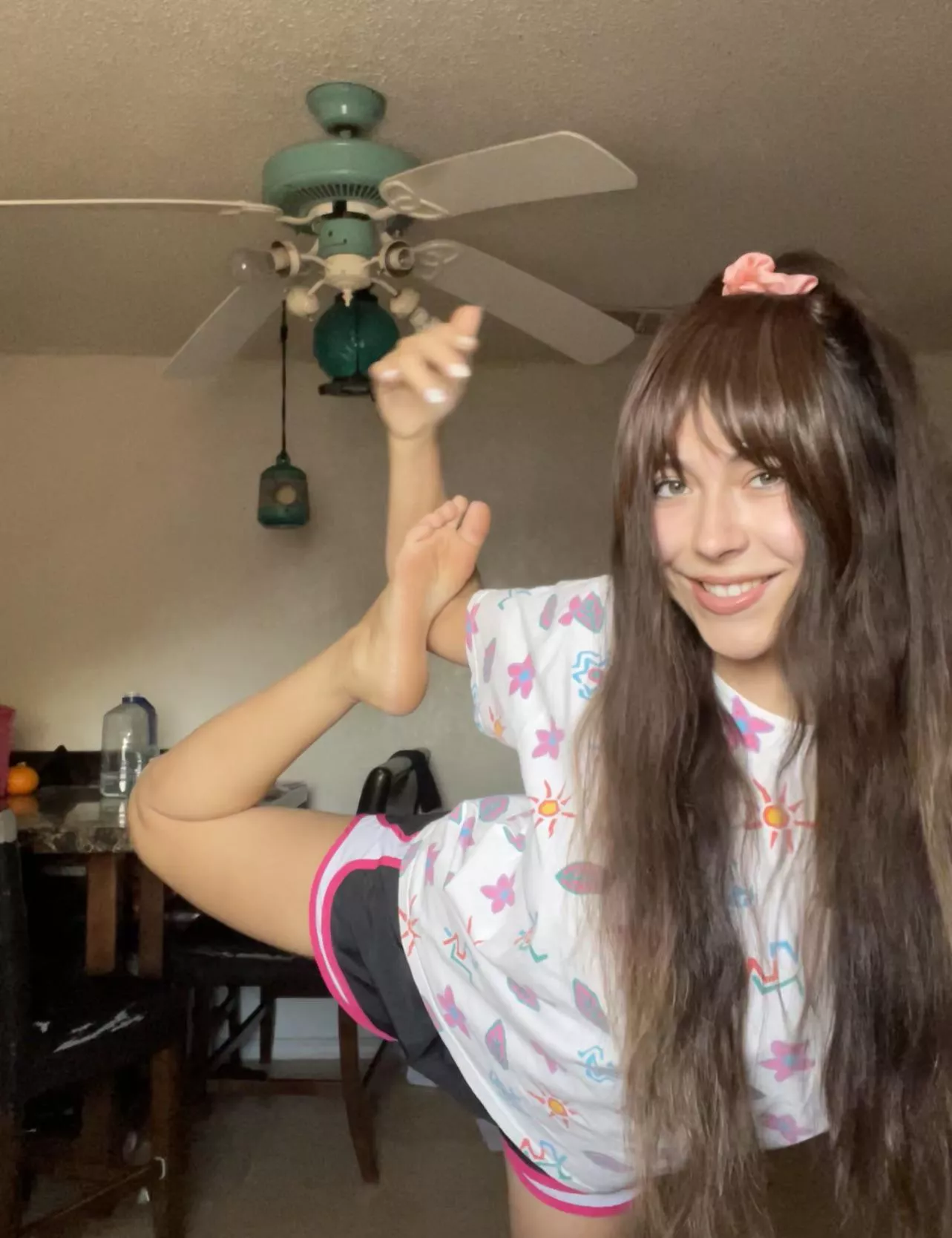 being cute or whatever