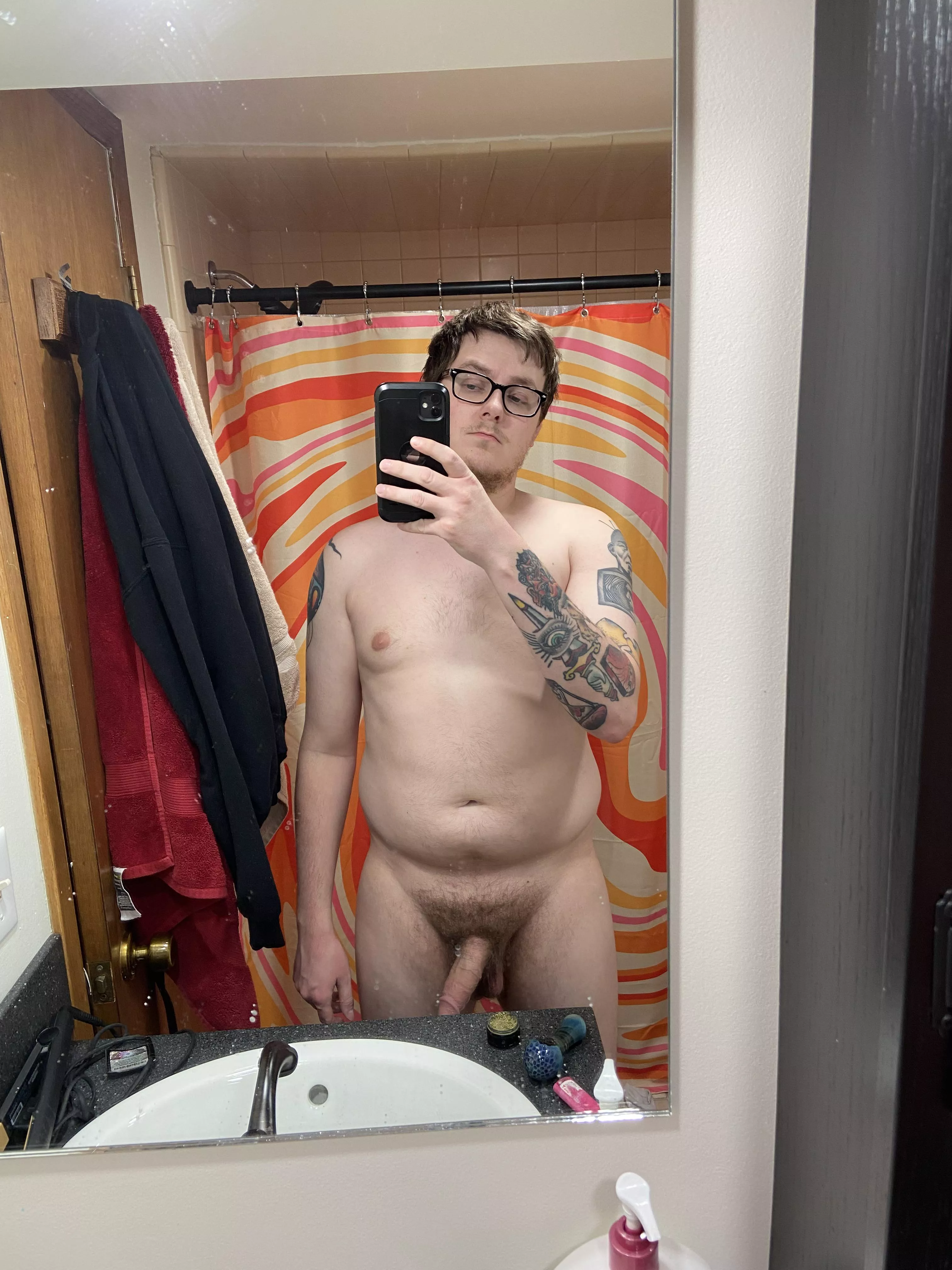 Chubby dad bod with a softie