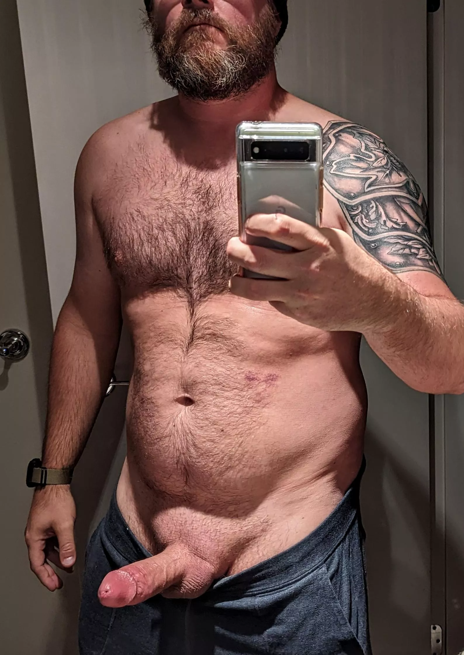 Damn morning wood...