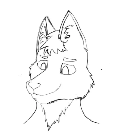 Decided to give drawing a furry a try, why is it so much easier than humans???