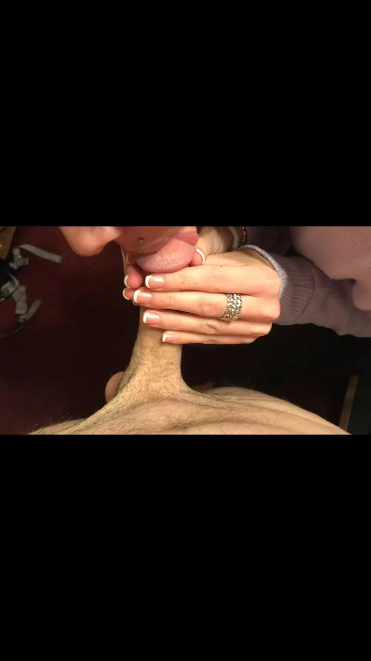 💅🏻 Frenchies on my cock