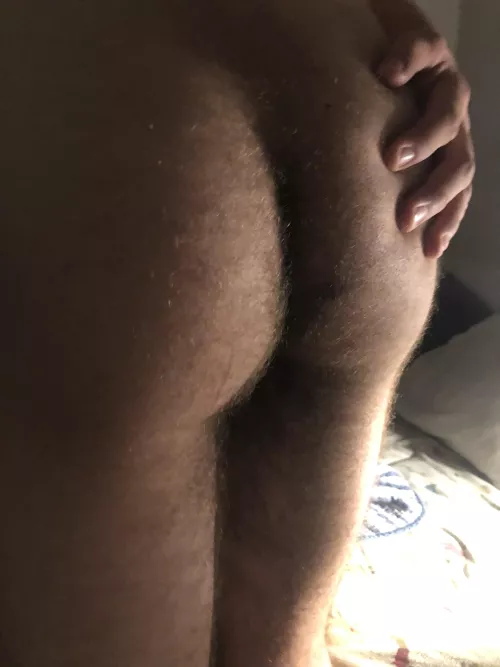 Gently lit ass shot
