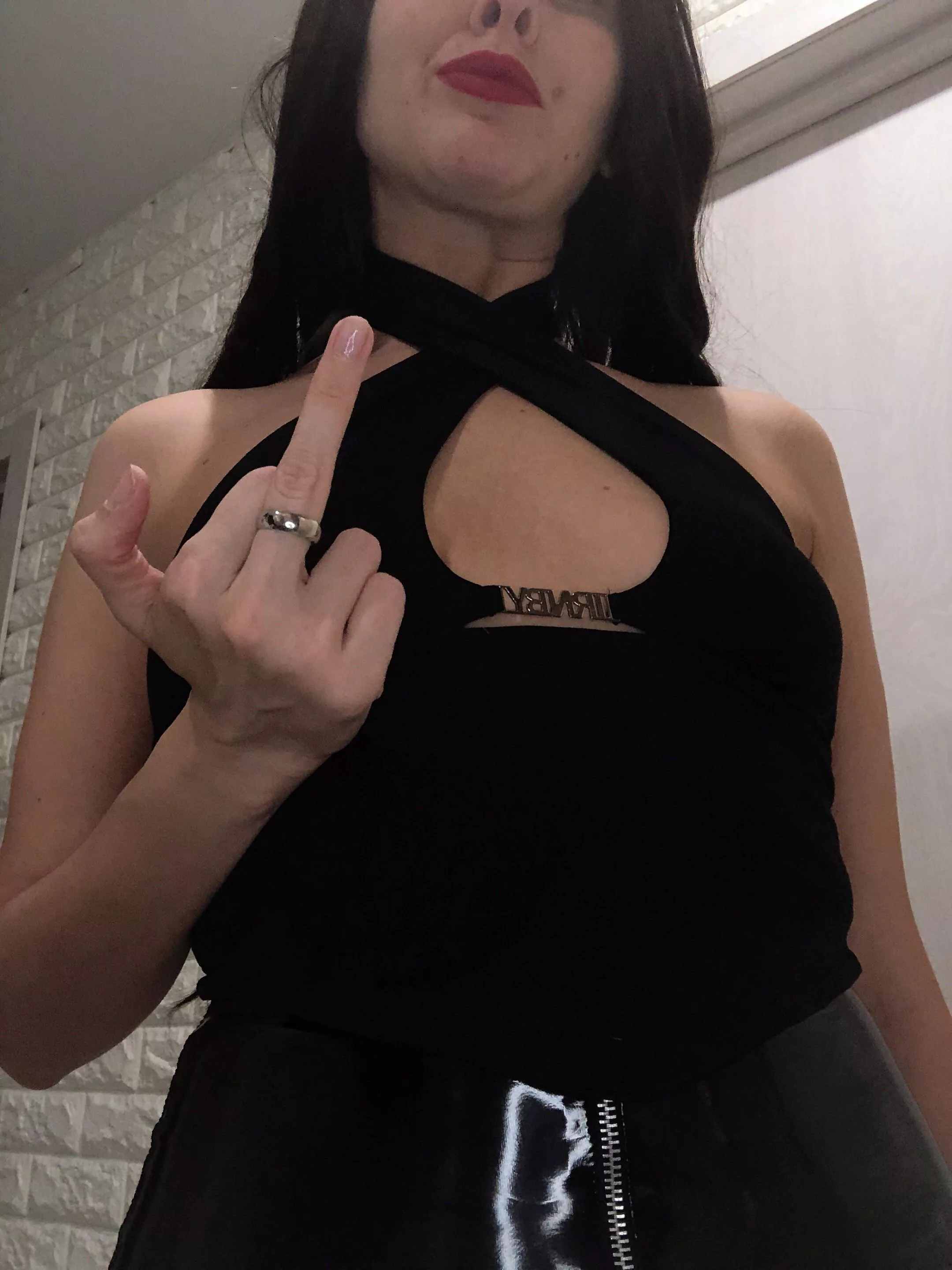 I'll stick this finger up your ass!