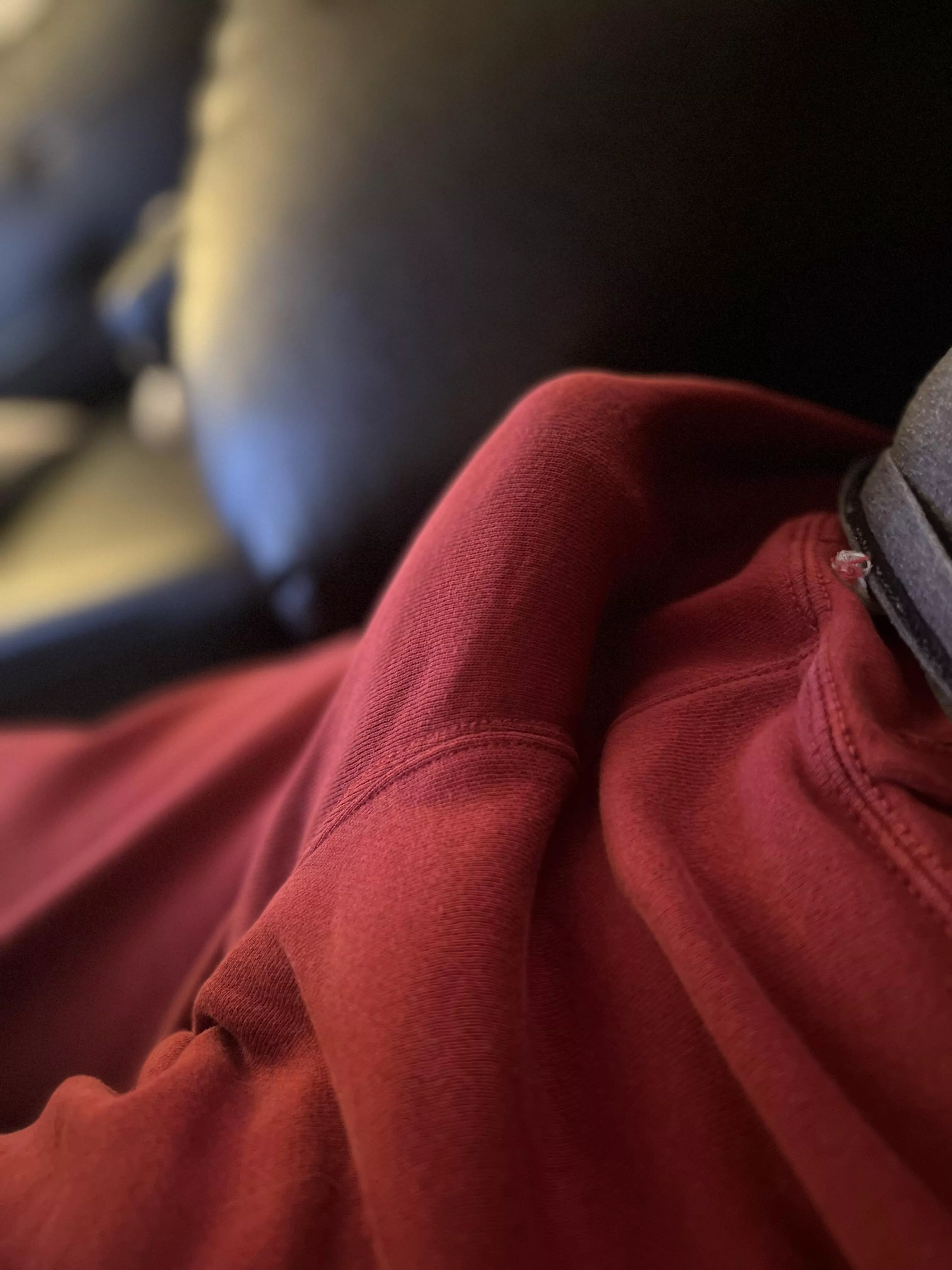 Large hard cock, sweatpants, what more could you ask for???