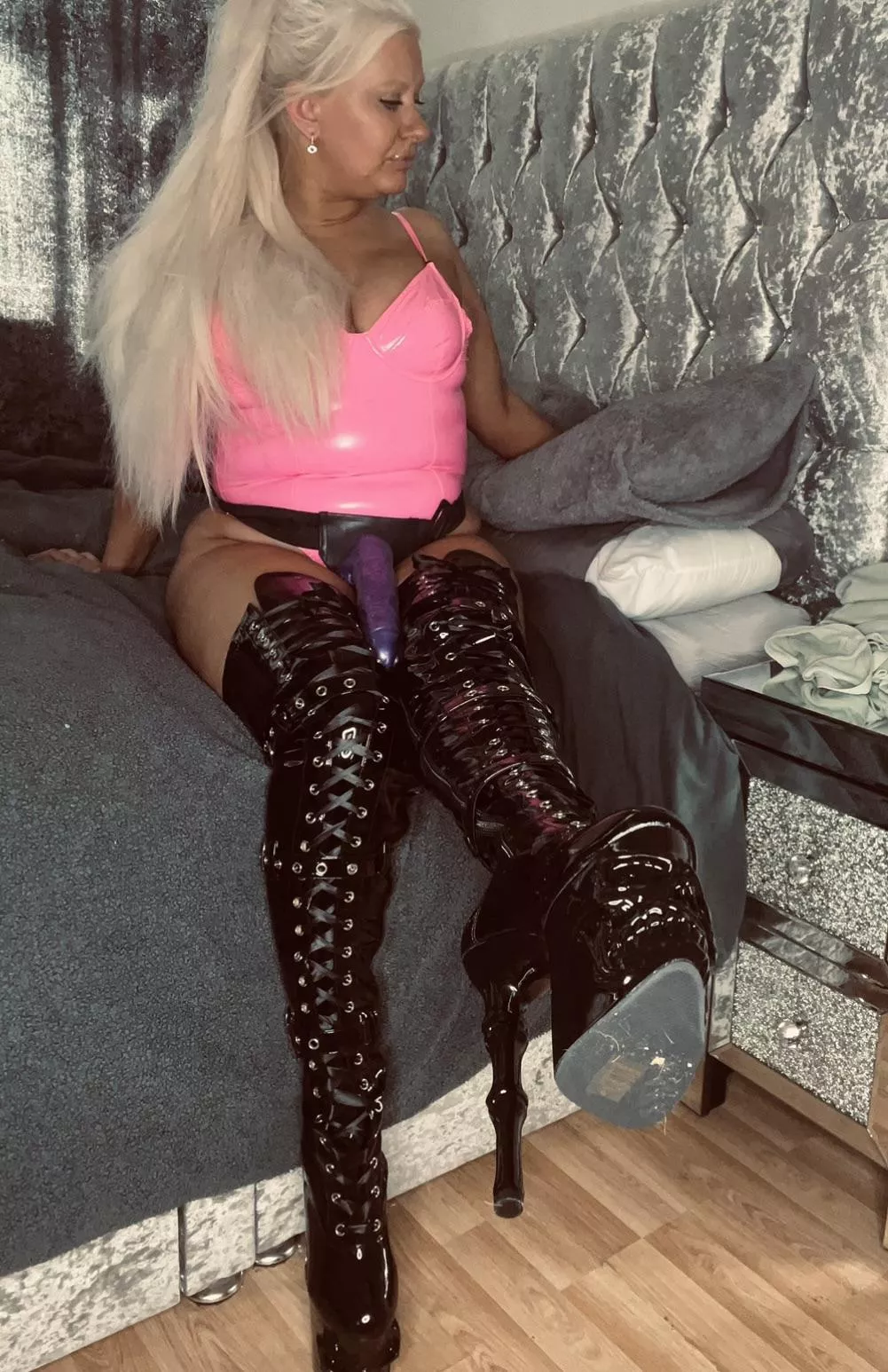 Lick my boots before I fuck your mouth