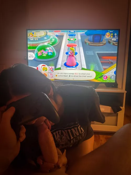 Loser gives a blowjob?😉