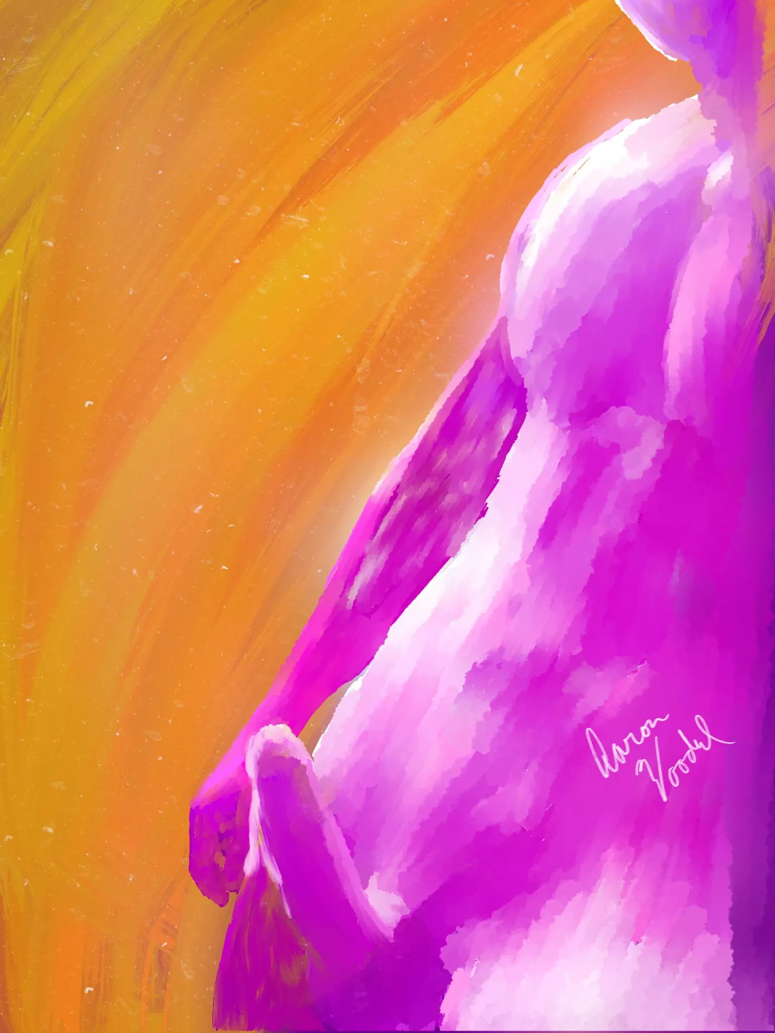 My first drawing of a Male