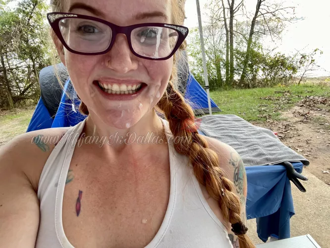 Oops I got something on my glasses! 💦