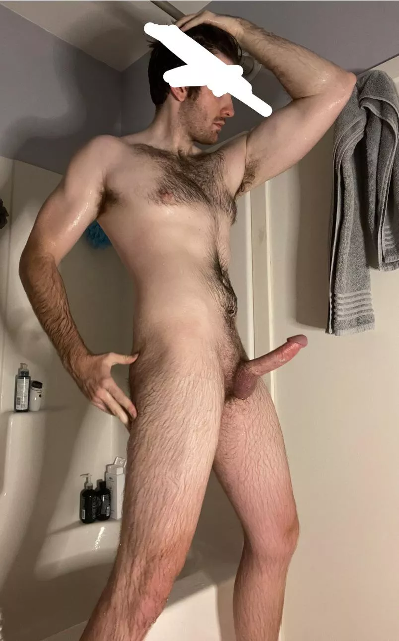 Post-run shower ;)