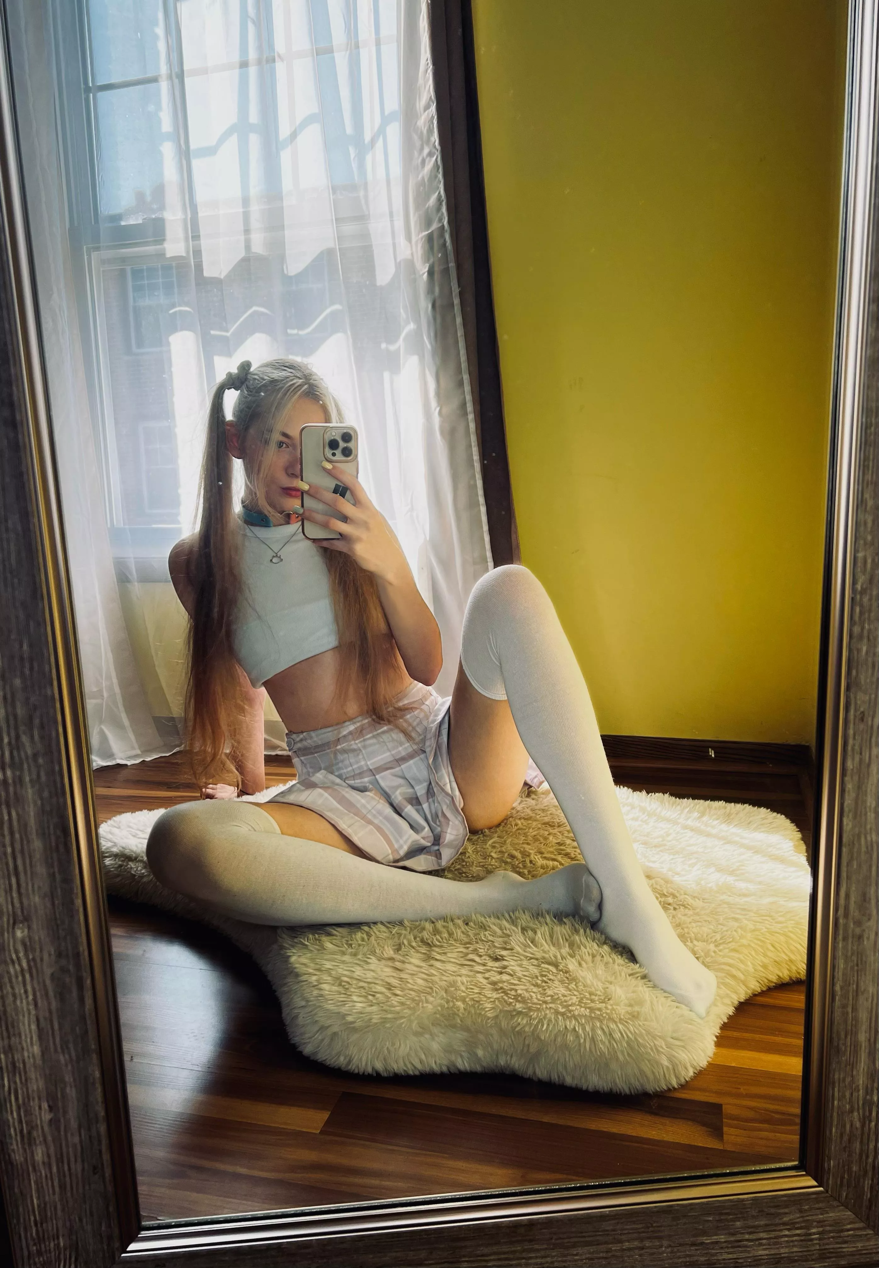 Pull my hair and rail me in my schoolgirl outfit please