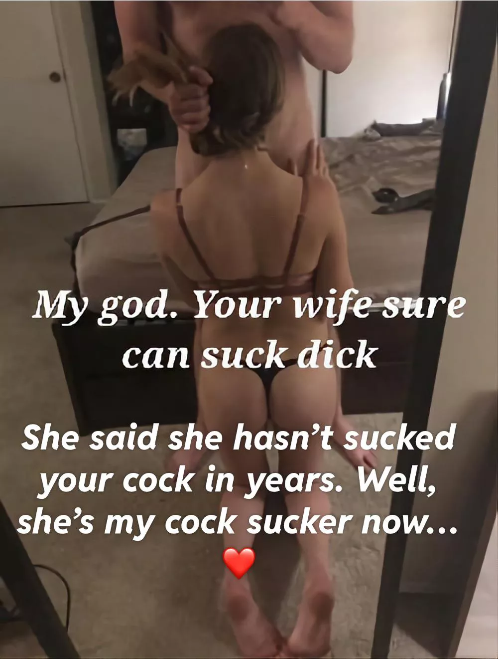 She can sure suck